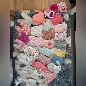 Gerber Kids One Pieces Bodysuits - Pink, Blue, Yellow, Gray, White